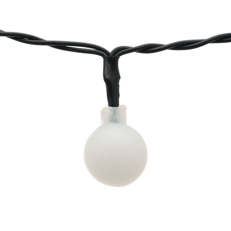 Catena luminosa solare con 50 lampadine a led decorazione per giardino 5 mt