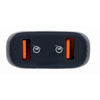 Caricatore da auto rapido USB a 2 porte - QC3.0 - 36 Watt - nero