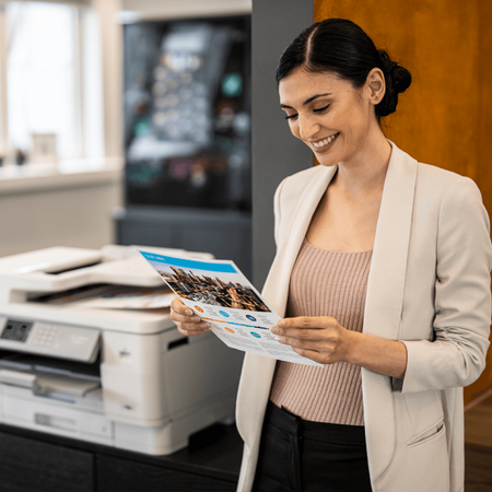 Stampante Multifunzione Brother MFC-J6955DW - Ink-jet A3 - Stampante / fotocopiatrice / scanner / Fax - Vel. fino a 30 Ipm - ADF - Usb, Lan, WiFi