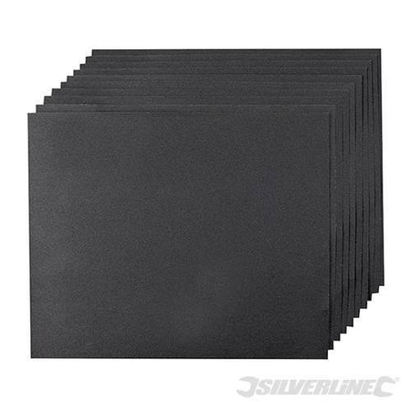 Carta abrasiva a secco e ad acqua con supporto in lattice impermeabile per la levigatura Silverline