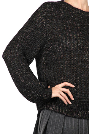 LA FEMME BLANCHE La Femme Blanche - Maglia - 441808 - Nero da donna