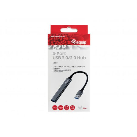 HUB 4-PORT USB 3.0/2.0 HUB-ADD 1X3.0