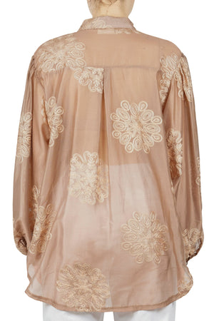 LA FEMME BLANCHE La Femme Blanche - Camicia - 451680 - Cammello da donna