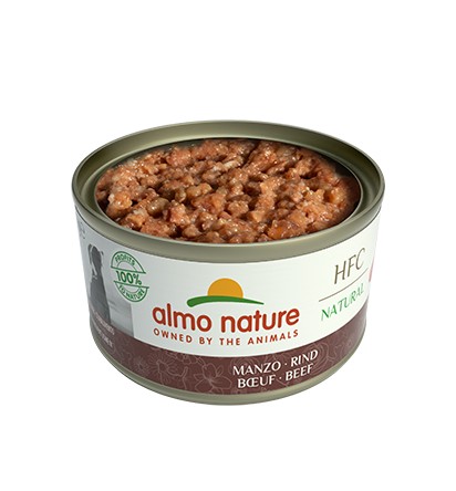 Almo Nature Scatoletta HFC Natural gusto Manzo per Cani Adulti