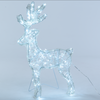 Decorazione natalizia Renna 3D con led bianco per uso interno ed esterno