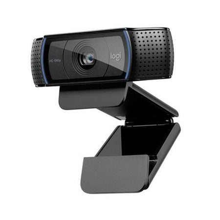 LOGITECH Webcam HD Pro C920 Aggiorna - Microfono incorporato - FaceTime ideale e Skype