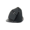 Mouse Conceptronic LORCAN03B ERGO - Egonomico - Mouse senza Fili - Bluetooth - Batteria ricaricabile - Nero