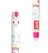 Legami, Penna Gel Cancellabile, Inchiostro Rosa, Tema Unicorn