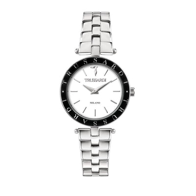 Orologio TRUSSARDI donna T-shiny acciaio / bianco
