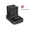GP ReCyko Pro-Charger Dock - incl. 2 x P461 Pro Charger + - 8 AA Pro Photoflash - Warranty: 24M