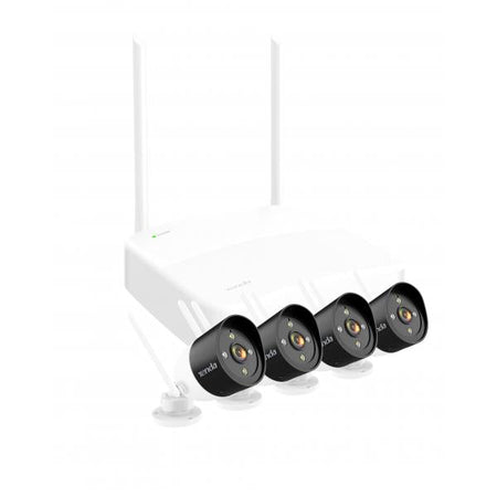 Kit di Sicurezza Video HD Wireless a 4 Canali Videocamere, K4W-3TC