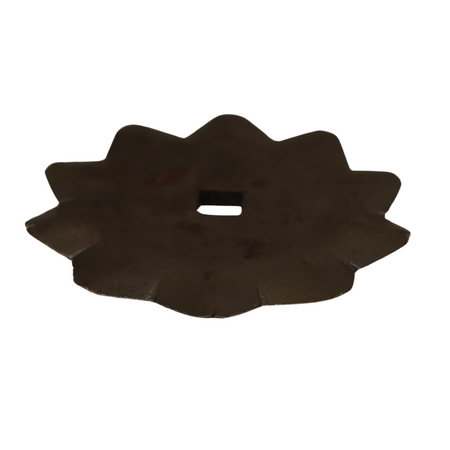 Coltello dentato Ø 95 foro quadrato 11x11mm per trincia confezione da 2 pezzi