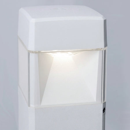 Lampioncino palo moderno Darklight ELISA 800 GX53 LED lampada terra resina