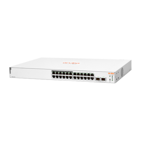 SWITCH 24P GIGABIT DI CUI 12POE +2S FP 1GBE ARUBA HPE 1830