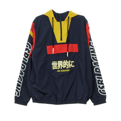 CAYLER & SONS Giacca a Vento Infilabile Uomo Crt Windbreaker Navy/yellow da uomo