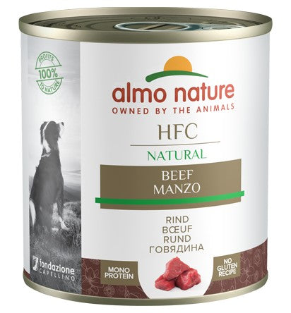 Almo Nature Scatoletta HFC Natural gusto Manzo per Cani Adulti