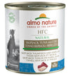 Almo Nature Scatoletta HFC Natural gusto Tonno Skipjack e Merluzzo per Cani Adulti