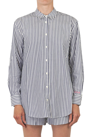 MC2 SAINT BARTH MC2 Saint Barth - Camicia - 450901 - Bianco/Blu da donna