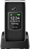 beafon clamshell 2 sim lcd 2.8-1.77 bluetooth con  base e tasto sos nero fotocmera da 3,0 mp