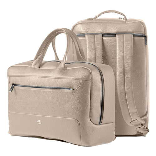 Bi-Bag Gate Trended Ecopelle Dim. 42X28X14Cm Ghiaccio Intempo