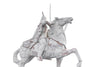Biscottini Biscottini Statua Guerriero a cavallo ghisa bianca anticata 260x120x380 Arredo