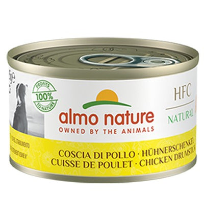 Almo Nature Scatoletta HFC Natural gusto Coscia di Pollo per Cani Adulti