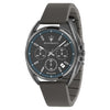 Orologio MASERATI uomo Trimarano cronografo gomma grigio