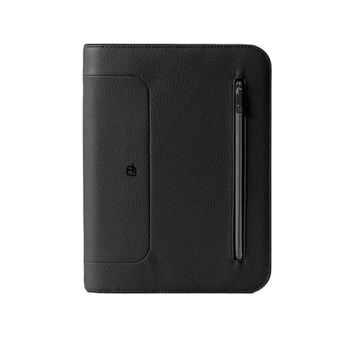Portablocco A4 Gate Trended Ecopelle Dim. 28X35Cm Nero Intempo