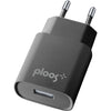 caricabatterie 10w  usb nero