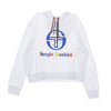 SERGIO TACCHINI Felpa Cappuccio Corta Donna Cleo White da donna