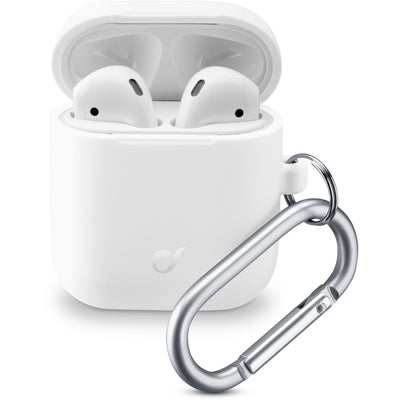 custodia bounce airpods 1 & 2 bianco