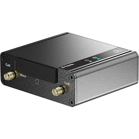 D-LINK ROUTER DWM-311, WAN ETHERNET, GIGABIT ETHERNET, SLOT PER SCHEDA SIM, NERO