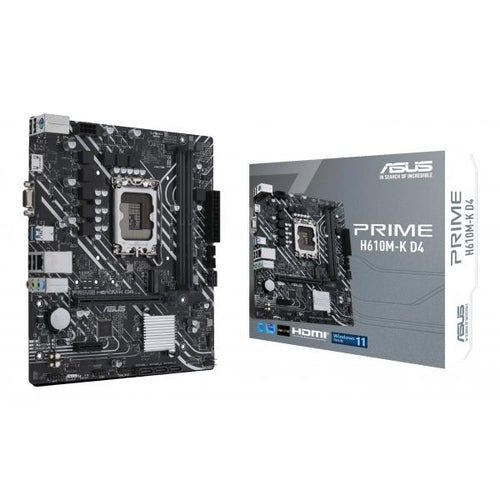 ASUS PRIME H610M-K D4 - MAINBOARD MICRO ATX - DDR4 - SOCKET 1700 - VGA - HDMI - M.2