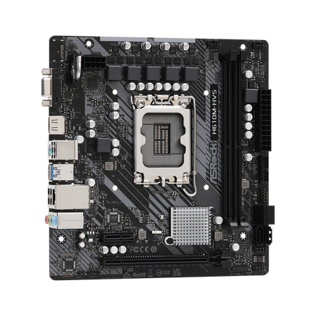Asrock Mb 1700 12gen. H610m-hvs D4 2xddr4 4xsata Vga/hdmi
