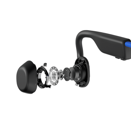 OpenMove Auricolari Sport Stereo Bluetooth Passanuca con Microfono Colore Blu