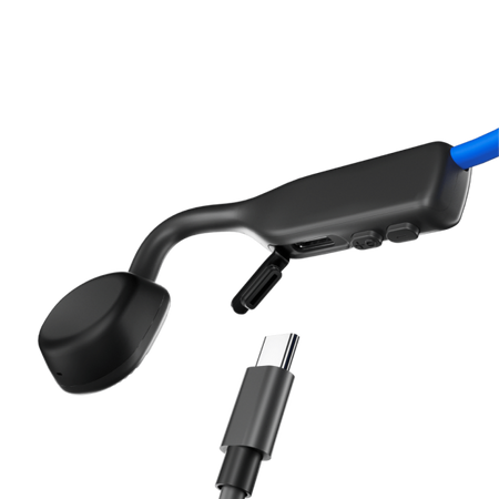 OpenMove Auricolari Sport Stereo Bluetooth Passanuca con Microfono Colore Blu