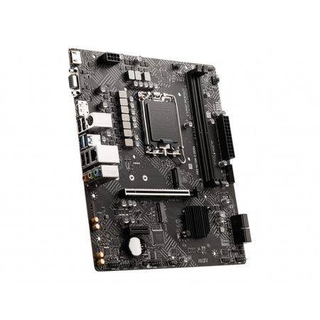 MSI PRO H610M-G DDR4 - scheda madre - micro ATX - socket LGA1700 - chipset H610 - USB 3.2 Gen 1 - Gigabit LAN - grafica integrata (CPU richiesta)