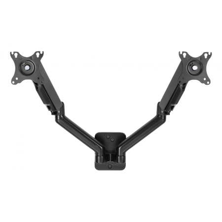 Deltaco ARM-0361 Supporti a parete per TV 81,3 cm [32] Nero (DELTACO Office, Dual wall, gas spring,)