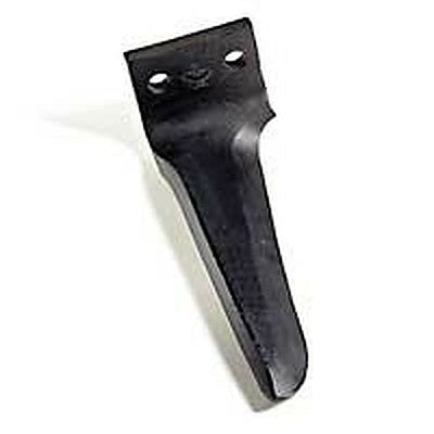 Dente destro erpice 100x300mm con foro 17mm  adattabile a Maschio