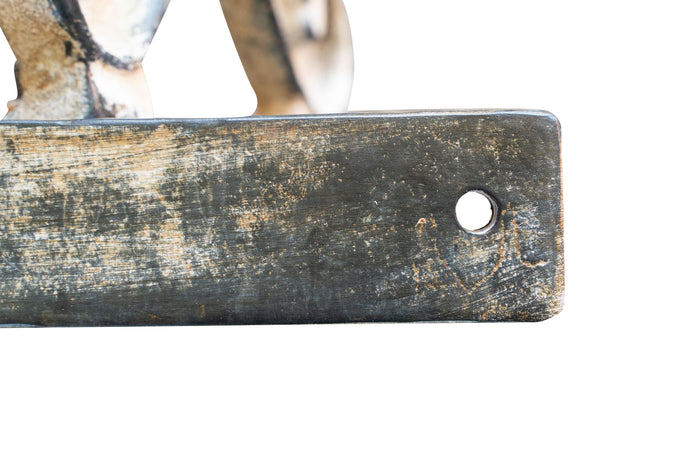 Biscottini Biscottini Base Tavolo Ghisa Anticata Stabile Robusta Grande 127x69x43