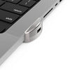 MACBOOK PRO 14-INCH LEDGE LOCK ADAPTER +COMBINATION LOCK SILVER