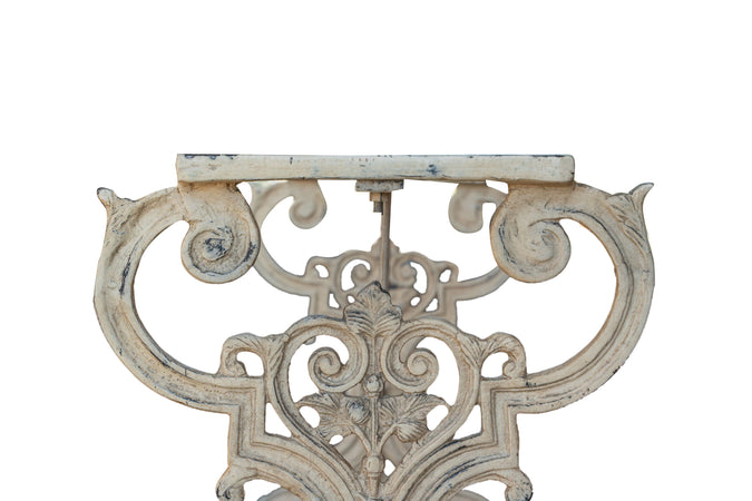 Biscottini Biscottini Base Tavolo Ghisa Finitura Anticata 122x48x75 Stabile Design Classico