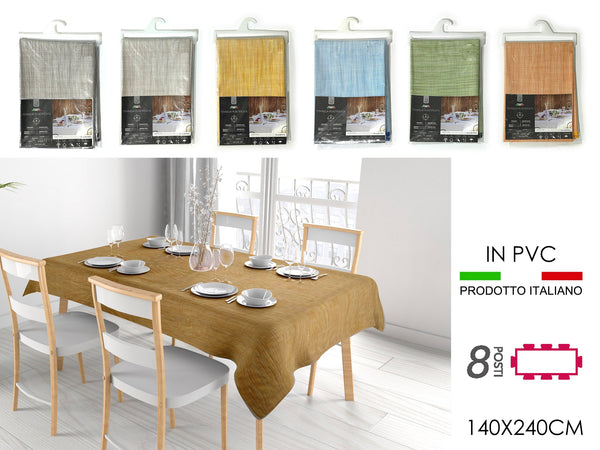 Tovaglia PVC Tinta Unita 140x240cm