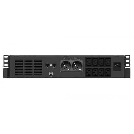 Gruppo di Continuità UPS X4 1000VA Line Interactive a Rack Nero