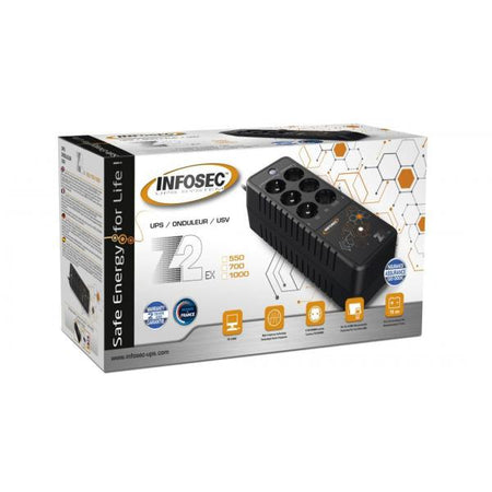 UPS ad alta frequenza 700 VA - 6 prese FR / SCHUKO