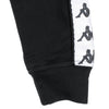 KAPPA Felpa Girocollo Corta Donna Banda Ays Black/white da donna
