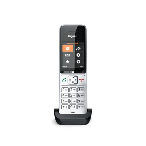 COMFORT 500HX Telefono analogico /DECT Identificatore di chiamata Nero, Argento