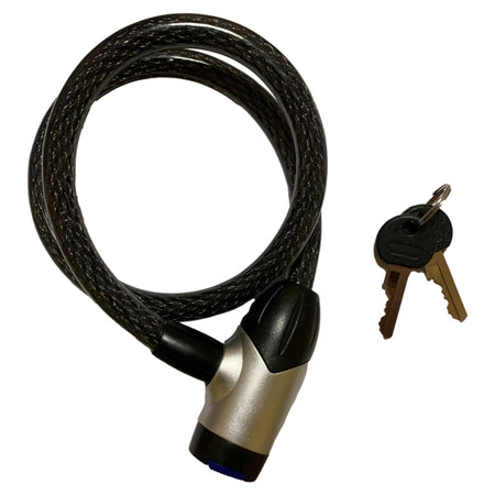 Lucchetto A Spirale A 2 Chiavi D12X650Mm Metalplus