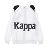 KAPPA Felpa Girocollo Uomo Banda Bernel White/black da uomo