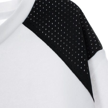 KAPPA Felpa Girocollo Uomo Banda Bernel White/black da uomo